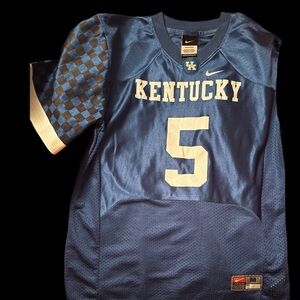 Nike Kentucky Blue and White Jersey